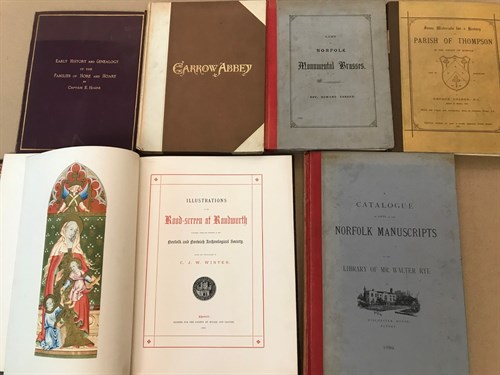 Lot 263 - Norfolk - pamphlets, guides, antiquities,...