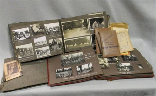 Lot 234 - Girl Guide and WWII interest. , A photograph...