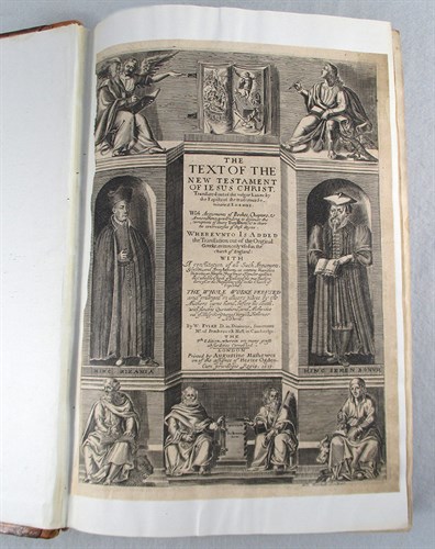 Lot 81 - FULKE (William). The Text of the New Testament...
