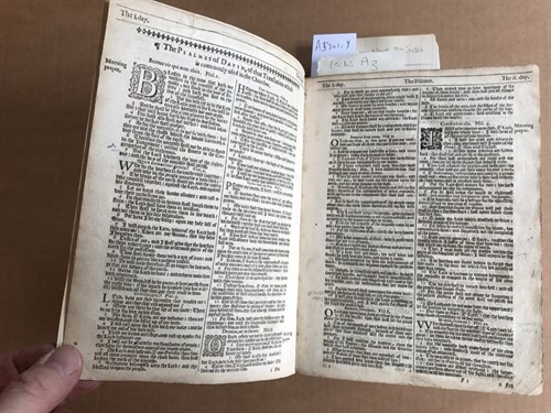 Lot 83 - Bible,London: Barker and Bill 1634-36, 22 x 16....