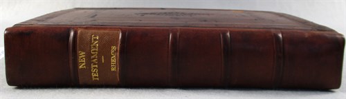 Lot 86 - [BIBLE]. The New Testament of Jesus Christ,...