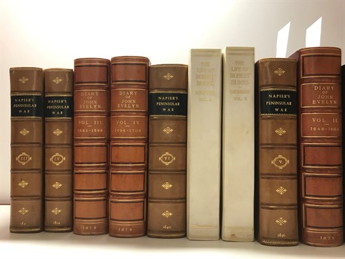 Lot 171 - Bindings - literature, 50 vol. including:...