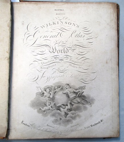 Lot 48 - WILKINSON (Robert) General Atlas of the World,...