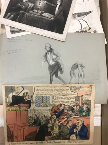 Lot 17 - A broad collection of prints