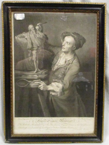 Lot 4 - Six portrait or figural engravings.