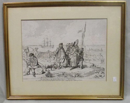 Lot 5 - James Gillray, (British 1757-1815).