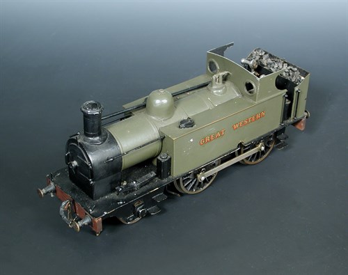 Lot 226 - A Gauge 1 clockwork tank locomotive
