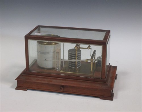 Lot 106 - A barograph by Ross, New Bond Street, London