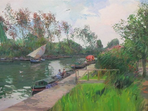 Lot 317 - Jose Checa Galindo (Spanish, b.1950) Portet de...