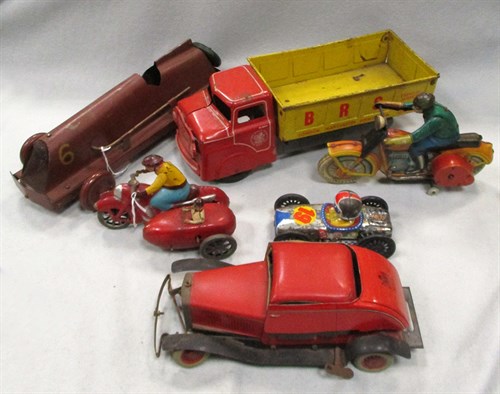 Lot 230 - A Marx tin plate 'BRS Express Services',...