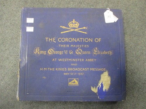 Lot 52 - The King's Coronation at Westminster Abbey