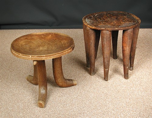 Lot 149 - A Nigerian 'Elephant' tribal stool