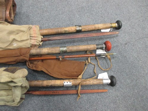 Lot 187 - William Garden, Aberdeen two section greenhart fly rod 10' 2"