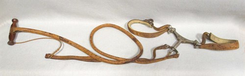 Lot 241 - An early 20th Century 'Waterloo Cup' style Hare coursing slip