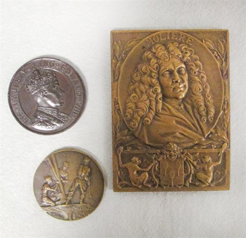Lot 56 - French Bronze Medallion 300th Anniversary of...