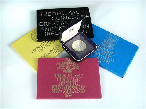 Lot 26 - Seychelles 1974, ten rupees, silver coins, 5...