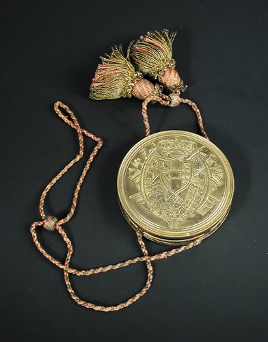 Lot 58 - A 19th century seal box