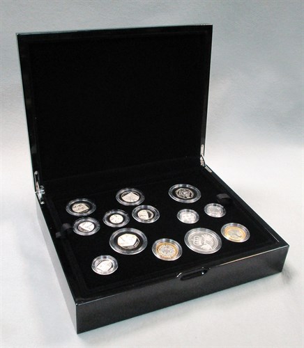 Lot 28 - The Royal Mint 2010, the UK silver proof set,...