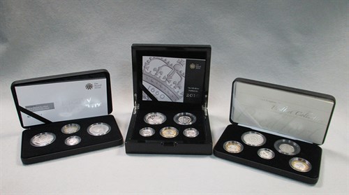 Lot 32 - Royal Mint 2008 UK silver proof piedfort 4...