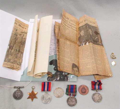 Lot 61 - A group of medals for John Aubrey Ferguson...