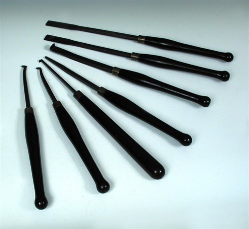Lot 324 - Holzapffel & Co., a collection of wood-turner's chisels