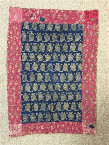 Lot 449 - An 18th century Islamic Safavid brocade