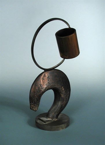 Lot 56 - Manner of Bill Woodrow R.A. (born 1948), abstract form