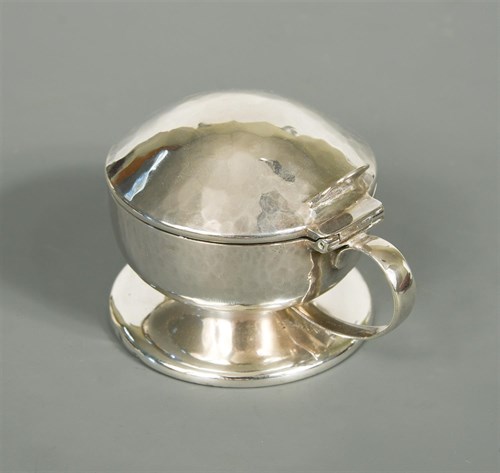 Lot 102 - Liberty & Co., a silver mustard