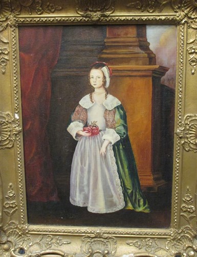 Lot 387 - E Moore (British, 19th Century) - Portrait of...