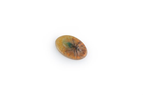 Lot 18 - Amalric Walter (French, 1870–1959) and Henri Berge (French 1870-1937),  a small pâte-de-Verre glass pendant, moulded with an insect