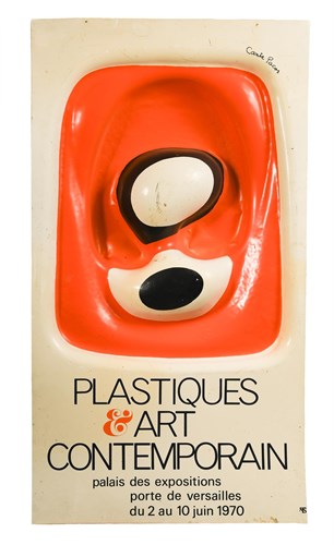 Lot 168 - François Cante-Pacos (French, born 1946), a three-dimensional exhibition poster, 1970