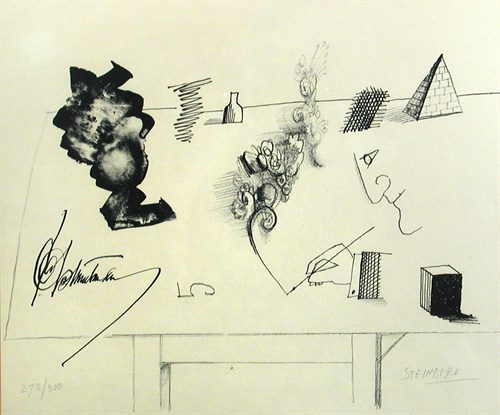 Lot 272 - Saul Steinberg (American, 1914–1999), Shapes,...