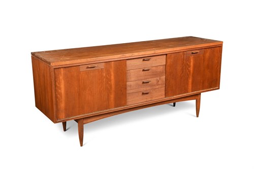 Lot 256 - A mid-20th century Danish teak sideboard