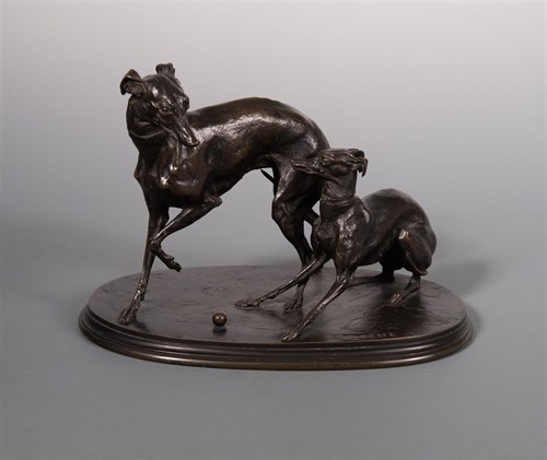 Lot 264 - Pierre-Jules Mene (French, 1810-1877), Jiji and Giselle