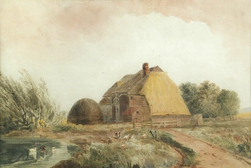 Lot 275 - Peter de Wint (British, 1784-1849), A Surrey...