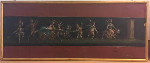 Lot 201 - F Berlingieri (Italian, 19th Century)