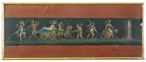 Lot 201 - F Berlingieri (Italian, 19th Century)