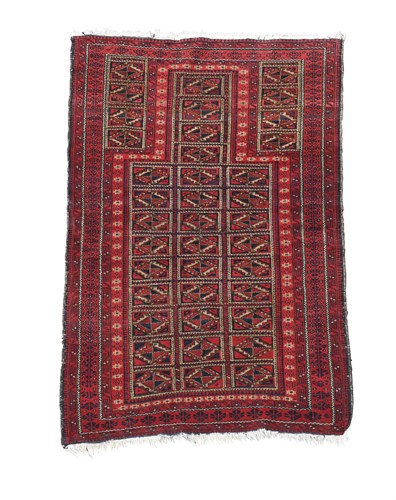 Lot 464 - A Bokhara prayer rug