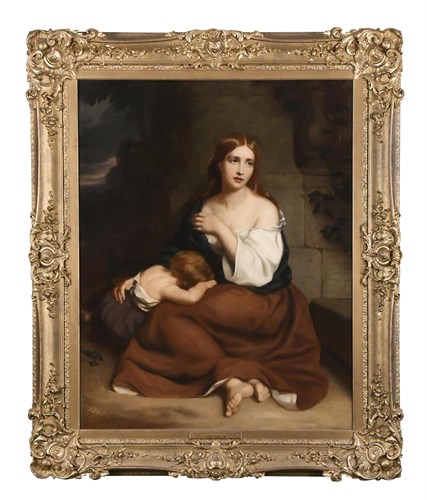 Lot 203 - John Lindsay Lucas (British, 1807-1874)