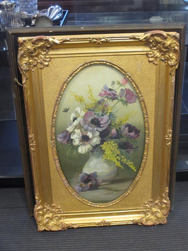 Lot 245 - E. A. Gordon (British, 20th century) Gerberas...