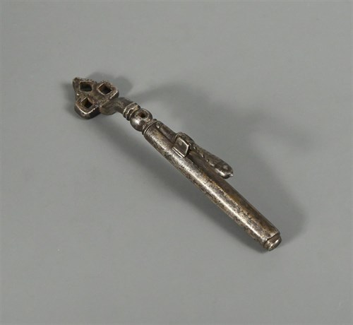 Lot 318 - A late 16th or early 17th century wheel lock wrench, possibly German