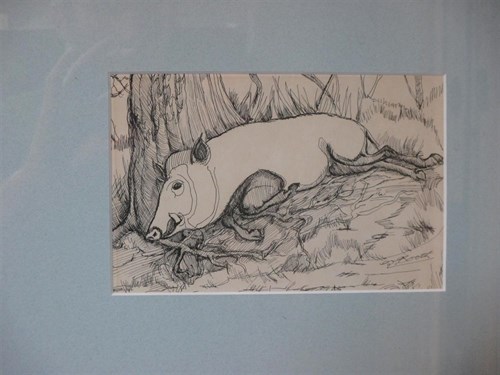 Lot 249 - Marian Sugden etching, Pamela Hughes woodblock...
