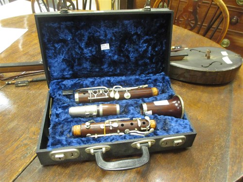 Lot 134 - A Rudall Carte & Co, London, cased clarinet...
