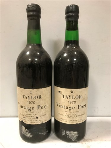Lot 87 - Taylor's vintage port 1970, 2 bottles
