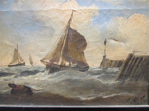 Lot 271 - *** GHS (British, 19th Century), Sailing ships...