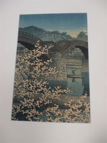 Lot 263 - Hasui Kawase (1883-1957), Spring evening...
