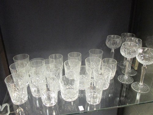 Lot 65 - A part suite of Waterford 'Lismore' glass, to...