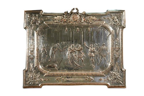 Lot 141 - A Victorian electrotype wall plaque by Elkington & Co