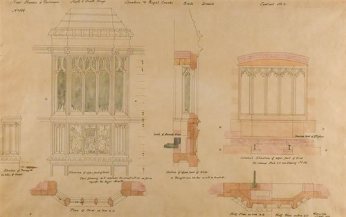 Lot 73 - Sir Charles Barry, FRS, RA (1795-1860) and Augustus Welby Northmore Pugin (1812-1852)