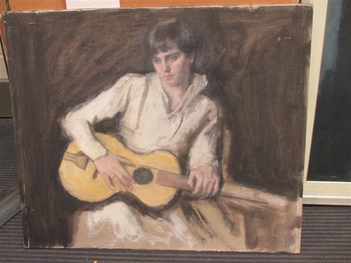 Lot 293 - George Weissbort (British, 1928-2013), Guitar...